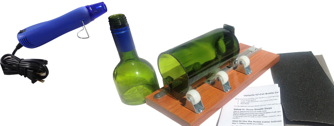 Wine Bottle Cutter & Glass Cutting Kit, DIY Craft Tool for Making